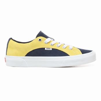 Damske Tenisky Vans Retro Skate Lampin Modre/Zlate VA27ILKPG